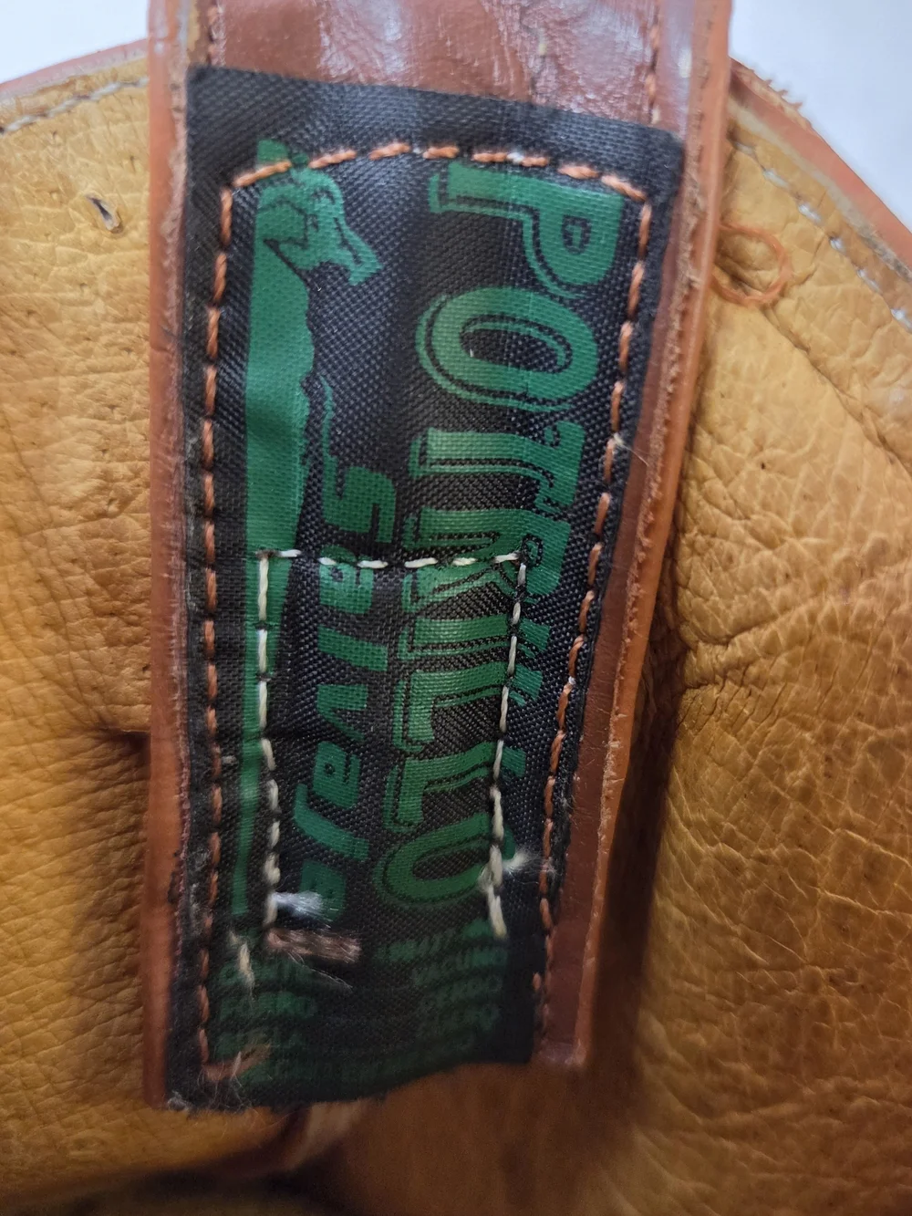Kids Potrillo Salvaje Cowboy Boots • Brown Exotic Leather • Size 10